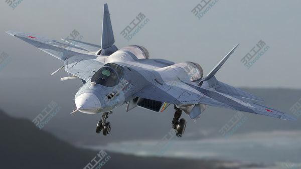 images/goods_img/20210312/3D Stealth Multirole Fighter SU 57/5.jpg